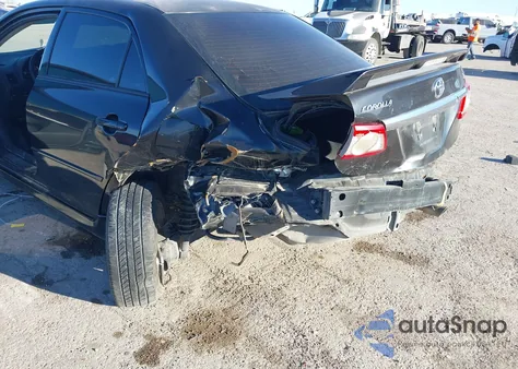 2013 Toyota Corolla S z USA, uszkodzony, nr VIN 5YFBU4EE2DP195314